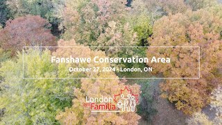 Fall colours at Fanshawe Conservation Area  London ON [upl. by Trefler817]