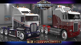 ATS  146 Heat The Road 34  Shows amp ShowRoomS  🚛Old Timer Kenworth [upl. by Neerual]