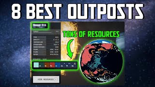 Where to find 8 in 1 Outpost Resources  Starfield Outpost Guide [upl. by Anitsirhk]