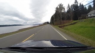 BC 19A Island Highway Courtenay  Parksville BC Time Lapse [upl. by Nikolai]