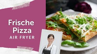 Frische Pizza 🍕 aus dem Air Fryer von Pampered Chef® [upl. by Marjy]