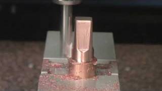 DATRON CNC Milling  Copper Electrode [upl. by Cordula]