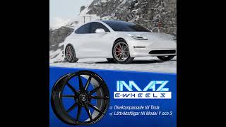 Imaz ewheels winter  Tesla 3 gray [upl. by Yelac]