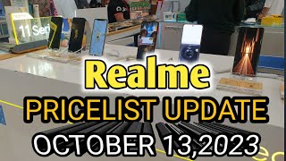 REALME PRICELIST UPDATE C30sC51C53C551010Pro5G11pr05G11Pro5GPad2PadXPad [upl. by Baoj]