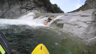 Travo Whitewater Kayaking Corsica 2016 [upl. by Erdnad]