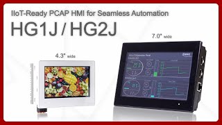 HG1JHG2J Series  Operator Interface with a PCAP Touchscreen [upl. by Eelnodnarb]