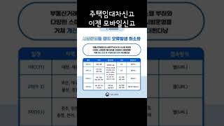 주택임대차계약시 신고를 이젠 모바일로 한번에 끝 [upl. by Naic]