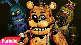 FIVE NIGHTS AT FREDDY’S O FILME FNAF  PARÓDIA [upl. by Aiekan378]