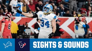 Alex Anzalone micd up  Extended Sights and Sounds Lions at Texans  2024 NFL Season Week 10 [upl. by Piero]