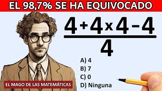 🕗 DESAFÍOS MATEMÁTICOS  NIVEL 1 Prof Bruno Colmenares [upl. by Eetsirhc]