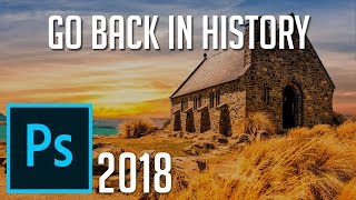 How to Revert Changes to Any Point in History  Photoshop CC 2018 Tutorial [upl. by Wise493]