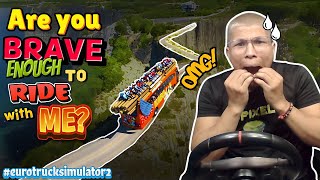 Most extreme and dangerous road in the world ep42 ets2 extreme dangerousdriving ats [upl. by Maura]