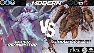 Esper Reanimator VS Rakdos Eldrazi Breach MTG Modern [upl. by Yseulta]