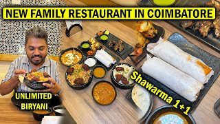 கோவை மக்கள் விரும்பும் புதிய Family Restaurant  Best Biryani amp Side Dishes in Coimbatore [upl. by Leipzig268]