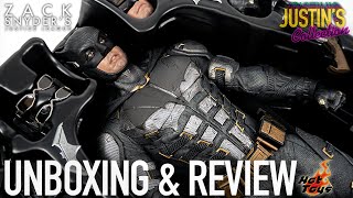 Hot Toys Batman Tactical Suit 20 Zack Snyders Justice League Unboxing amp Review [upl. by Nylicaj]