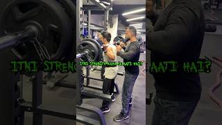 Itni Strength Yaha Se Aati Hai  Leg Exercise fitness fitandmotivate gym workout leg motivate [upl. by Nylaf]