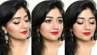 Party Makeup Tutorial for Indian skin  corallista [upl. by Falda968]