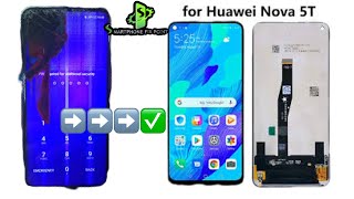 Huawei nova 5T LCD Screen Replacement [upl. by Kallick]