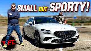 Is the 2024 Genesis G70 the BEST Small Sports Sedan You Can Buy Today  This Just In [upl. by Atteuqahs]