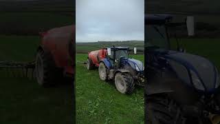 Slurry tanking flatout subscribe 2024 agriculture djimini3pro farmequipment newholland [upl. by Soni]