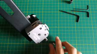 OMGEXTRD F1 extruder upgrade FLSUN Super Racer SR installation and setup steps [upl. by Edaj528]