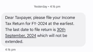 Dear Taxpayer please file your Income Tax Return for FY2024 at the earliest  How to check FBR tax [upl. by Ebby]