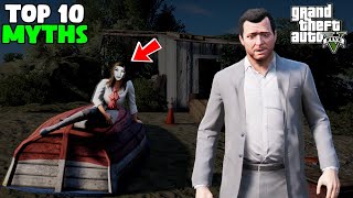 😨 Horror Mystery in GTA 5  Top 10 Myths 2 [upl. by Leann]