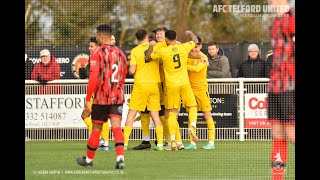 HIGHLIGHTS Mickleover FC vs AFC Telford United Southern League Premier Central  6th January 2024 [upl. by Sam]