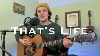 Thats Life  Frank Sinatra acoustic cover [upl. by Yordan]