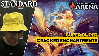 Super Duper CRACKED ENCHANTMENTS  Azorius Enchantments  Standard  Duskmourn Early Access  MTG [upl. by Gaal]