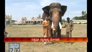 Seg 2  Dasara  29 Sep 11  Jamboo Savari  Suvarna News [upl. by Dailey472]