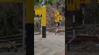 Climbing Khandala Ghat at Khandala Station [upl. by Revilo]