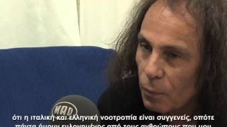 Ronnie James Dio  Exclusive Interview for TV WAR [upl. by Sivek]