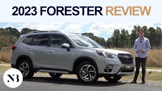 2023 Subaru Forester  The rugged family SUV inc autonomy driving Review [upl. by Petie603]