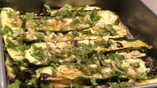 Marinated Grilled Zucchini [upl. by Bourgeois494]