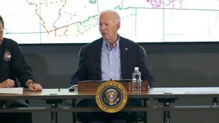 Helene death toll hits 177 Biden and Harris visit devastated southern states [upl. by Hancock]