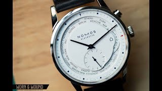 Watch Review Nomos Zürich WeltzeitWorldtimer Topper Edition [upl. by Aderfla470]