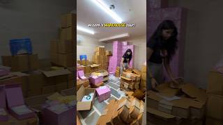 EKAAMI’S warehouse tour🥰✨ minivlog dayinthelifeofanentrepreneur [upl. by Mecke]