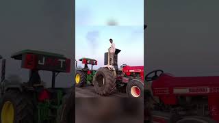 Swaraj 855 Vs 2 John Deere Tractor Tochan video 🔥 [upl. by Aikem]