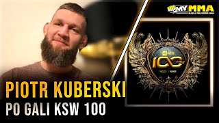 PIOTR KUBERSKI  KSW 100  Wygrana z Janikowskim  Walka o pas z Pawlakiem [upl. by Perni]