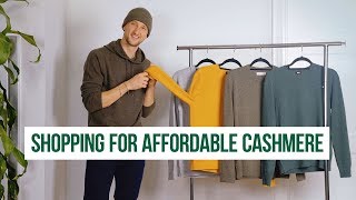 What is Cashmere and Why is it so Expensive  Affordable Cashmere Naadam Uniqlo Everlane [upl. by Annodahs]