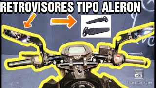 RETROVISORES TIPO ALERÓN A LA 250Z🏍️🔥  JOSE AMV [upl. by Norbert]