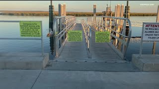 DNR posts new signs after gangway collapse [upl. by Nnaihs]