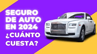 Seguros de Autos ➤ ¿Cuánto cuesta un seguro de auto 2024 ➤ SIMX [upl. by Jelsma]