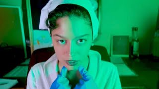 ASMR Chernobyl Nurse Treating Your Radiation Exposure Thyroid Exam Eye Exam Full Checkup [upl. by Heady]