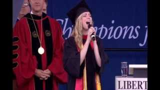 quotWhen I Think About the Lordquot  Liberty University Commencement 2012 [upl. by Oinotnas]