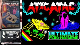 Atic Atac 1983 Ultimate  ZX Spectrum 48K  Knight Playthrough [upl. by Auvil]