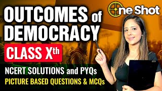 Outcomes of Democracy One Shot Civics  Class 10 Social Science NCERT Explanation By Reema Maam [upl. by Jasen]