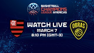 QuarterFinals Flamengo v Obras Sanitarias  Full Basketball Game  BCL Americas 202324 [upl. by Ayikaz511]