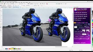 Hướng dẫn Tách nền tự động  MasterToolsNBRD CorelDRAW Addons  Macros  Plugin [upl. by Aidua]